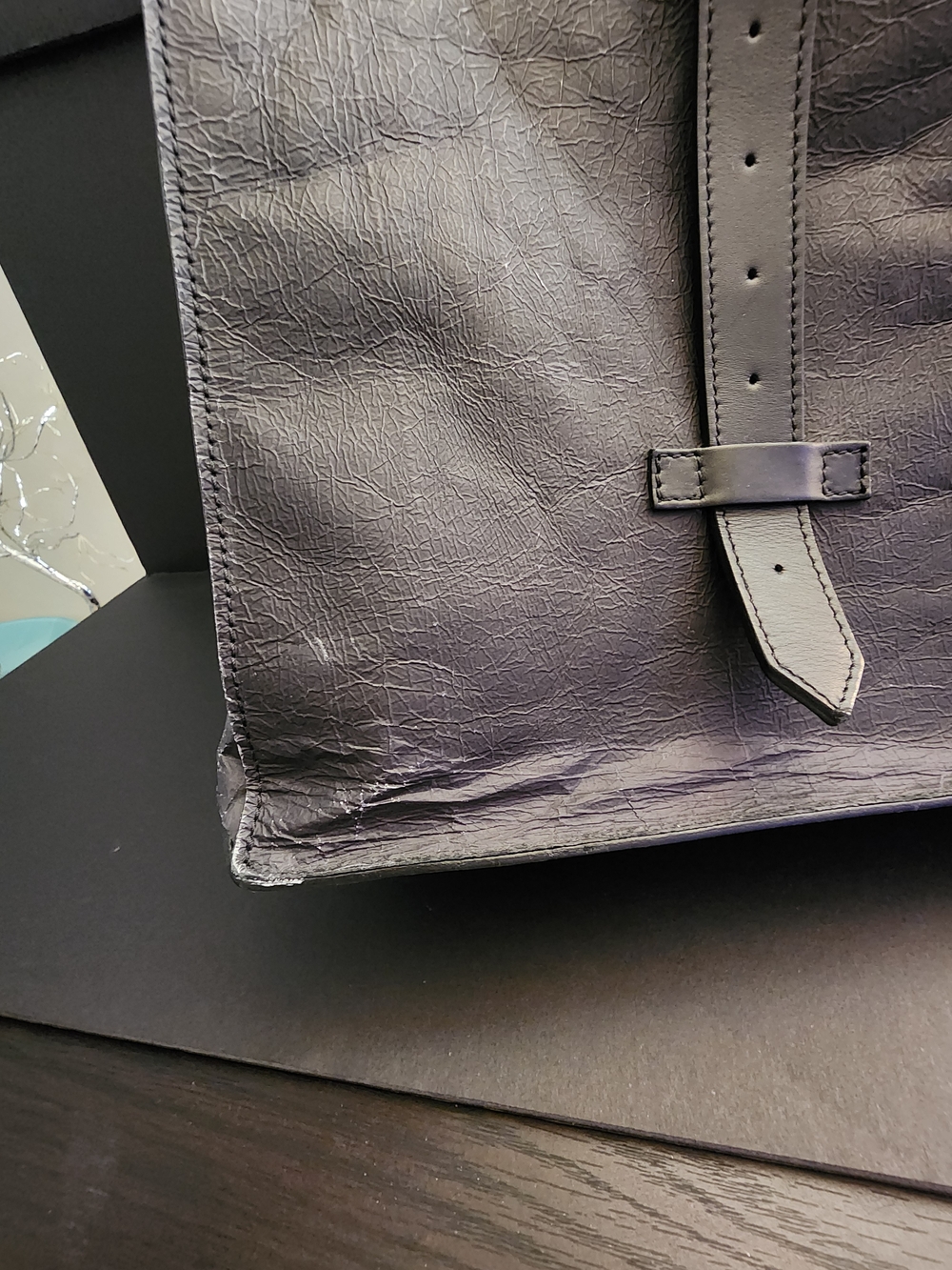 Proenza Schouler Leather "Paperbag" Design Shopper Tote, Vintage 2010 Collection - Picture 12 of 15